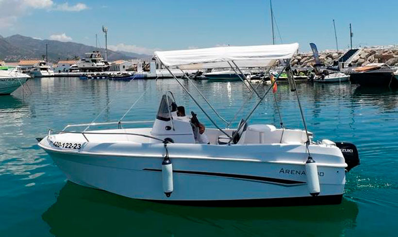 Alquiler de lancha en Puerto Banús